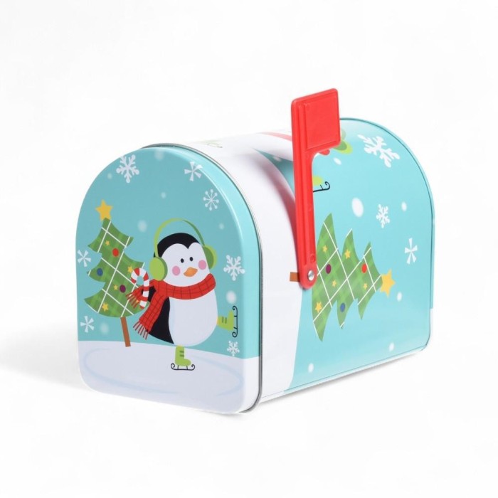 CASSETTA POSTA IN LATTA XMAS 3